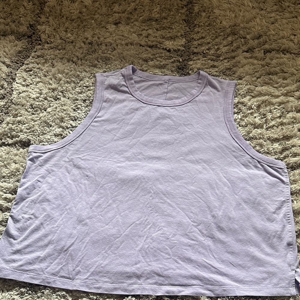Lululemon cotton muscle tank